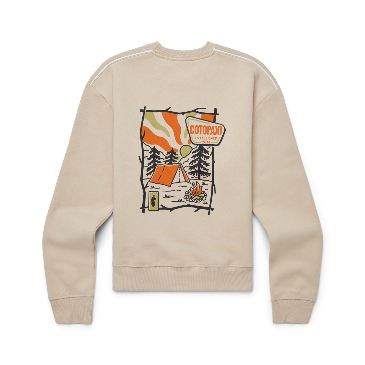 Camp Life Crew Sweatshirt - Women's, Oatmeal