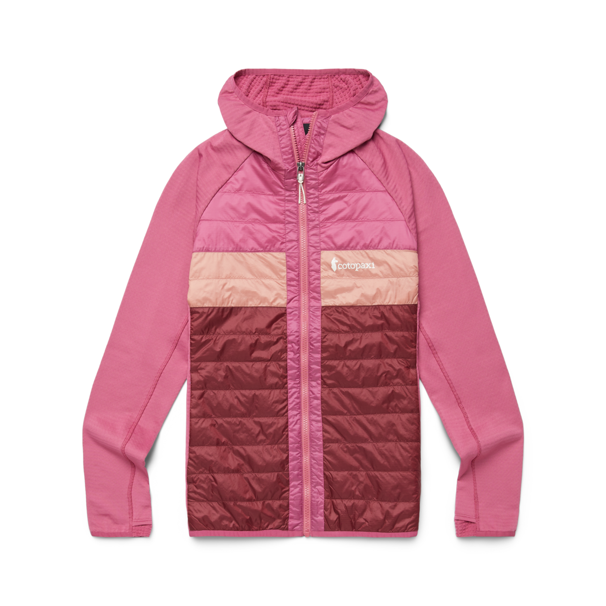 Capa Hybrid Insulated Hooded Jacket - Women's, Sangria/Burgundy