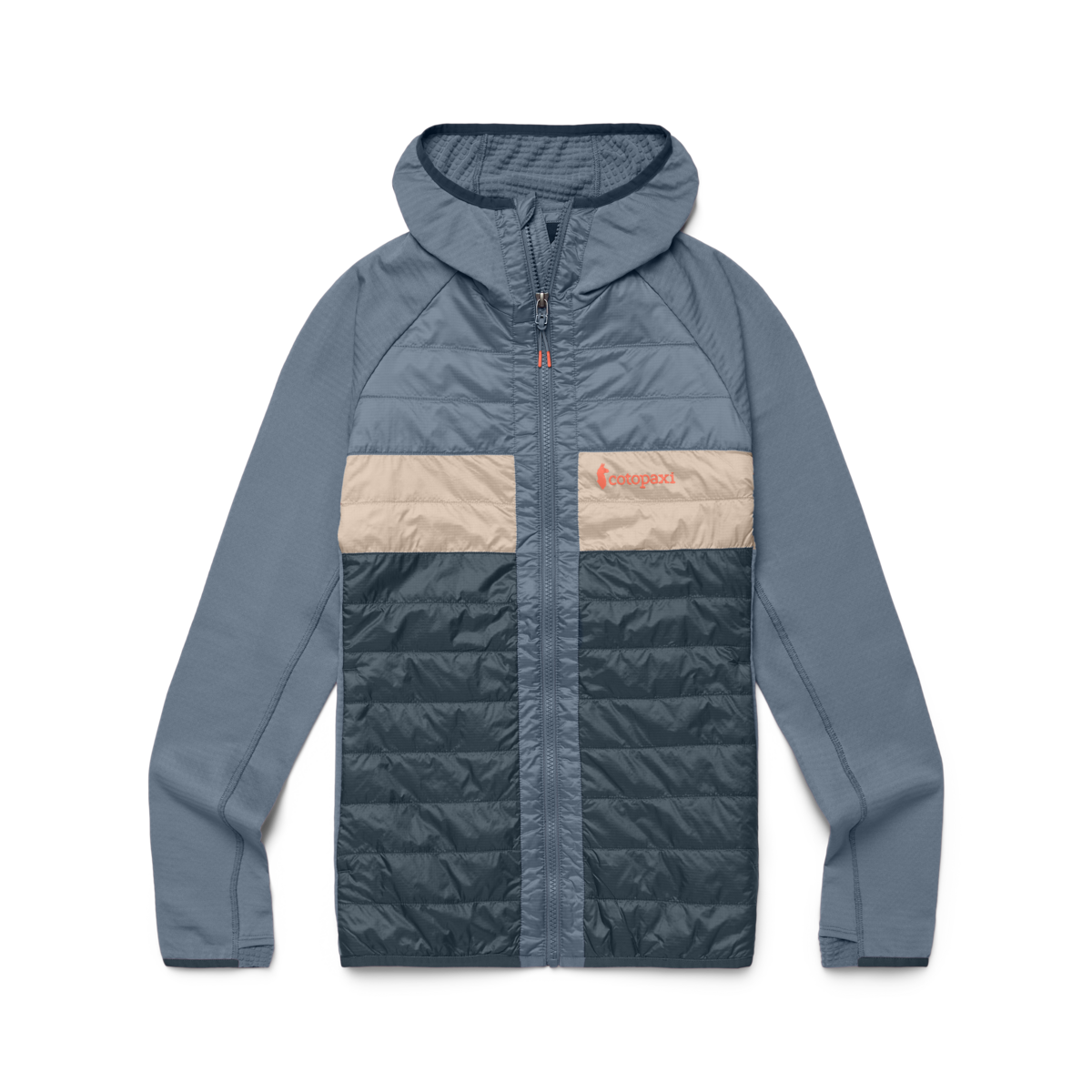 Capa Hybrid Insulated Hooded Jacket - Women's, Tempest/Graphite, Details
