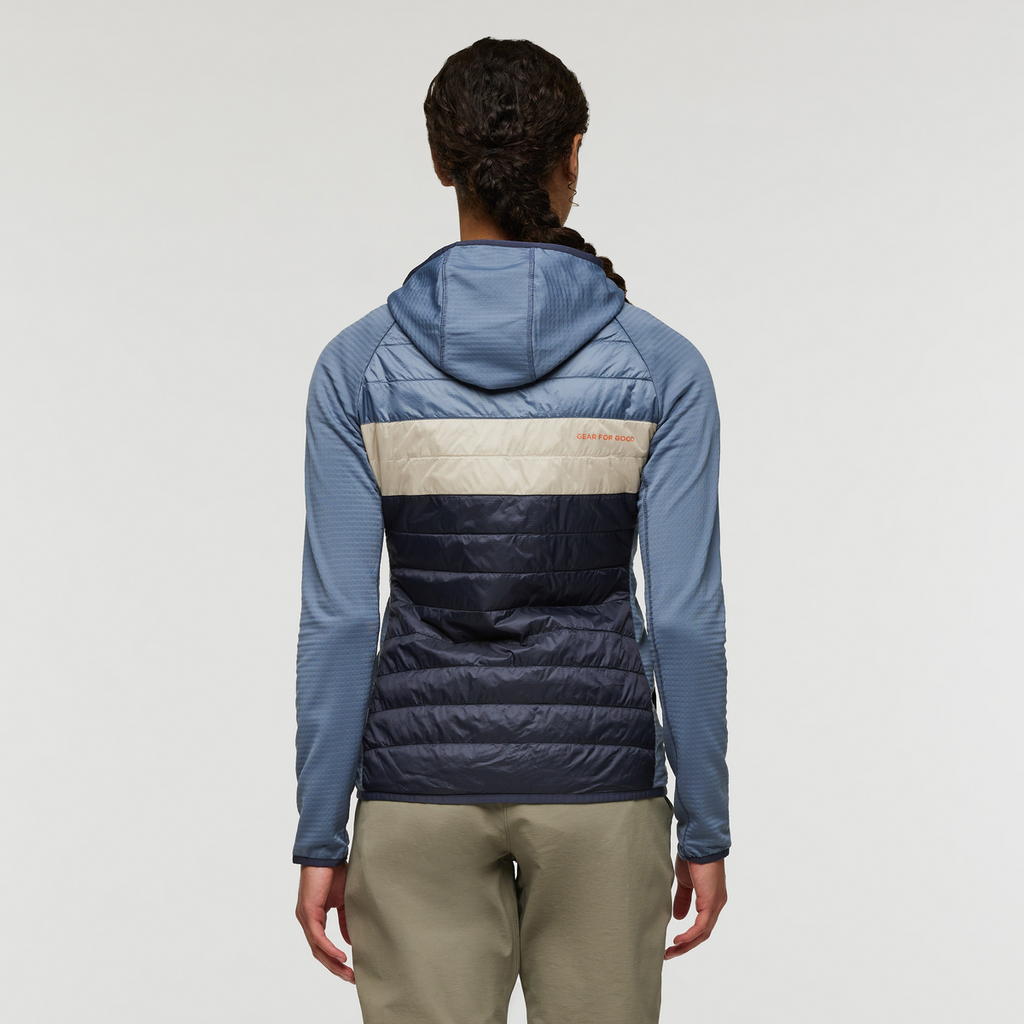 Capa Hybrid Insulated Hooded Jacket - Women's, Tempest/Graphite, Model London