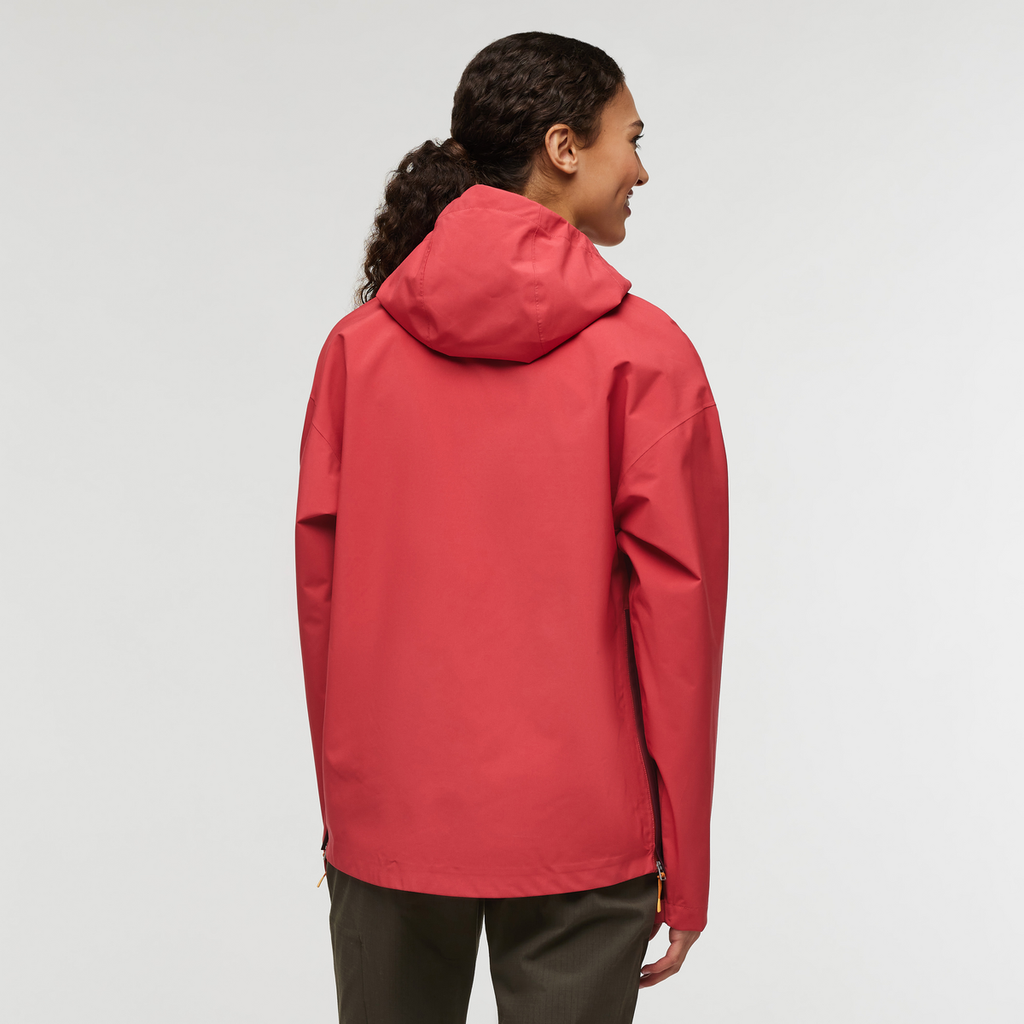 Cielo Rain Anorak - Women's, Strawberry/Wine, Model London