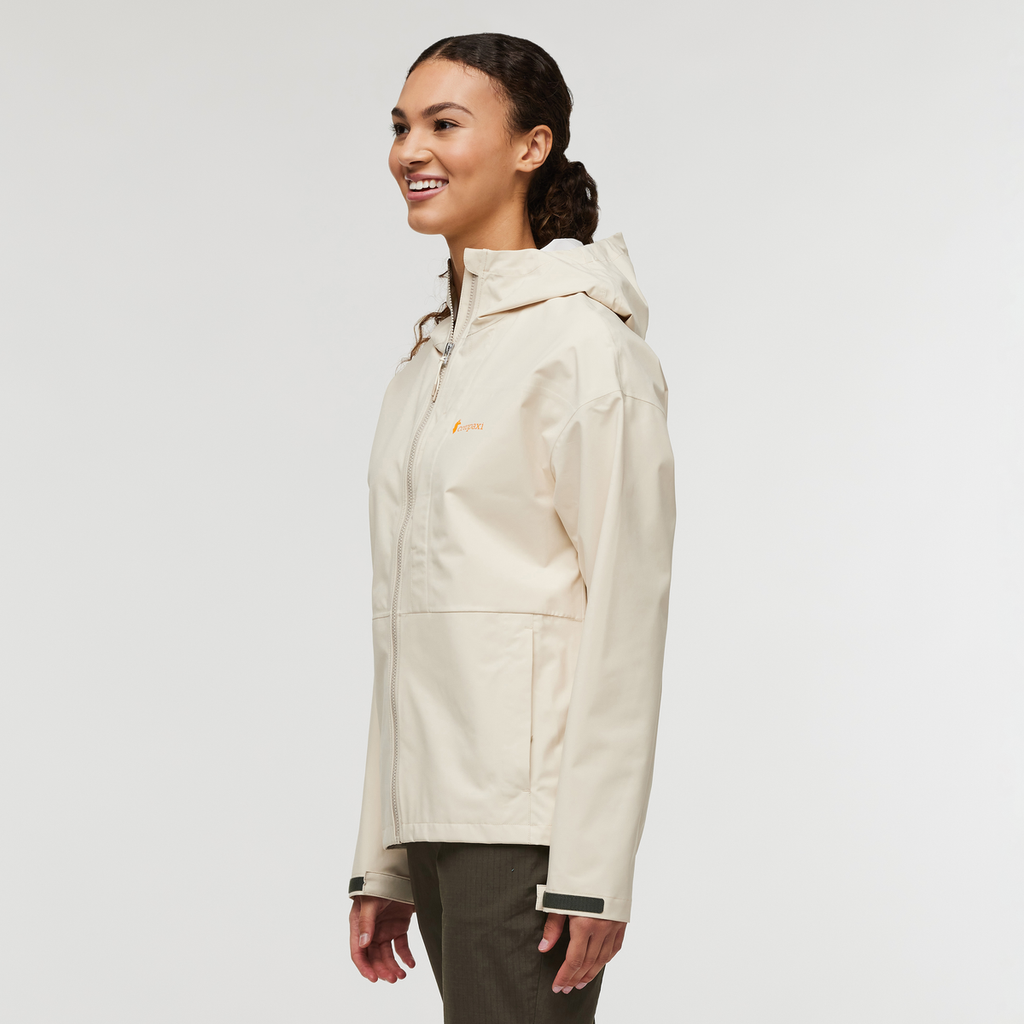 Cielo Rain Jacket - Women's, Cotopaxi Cream, Model London