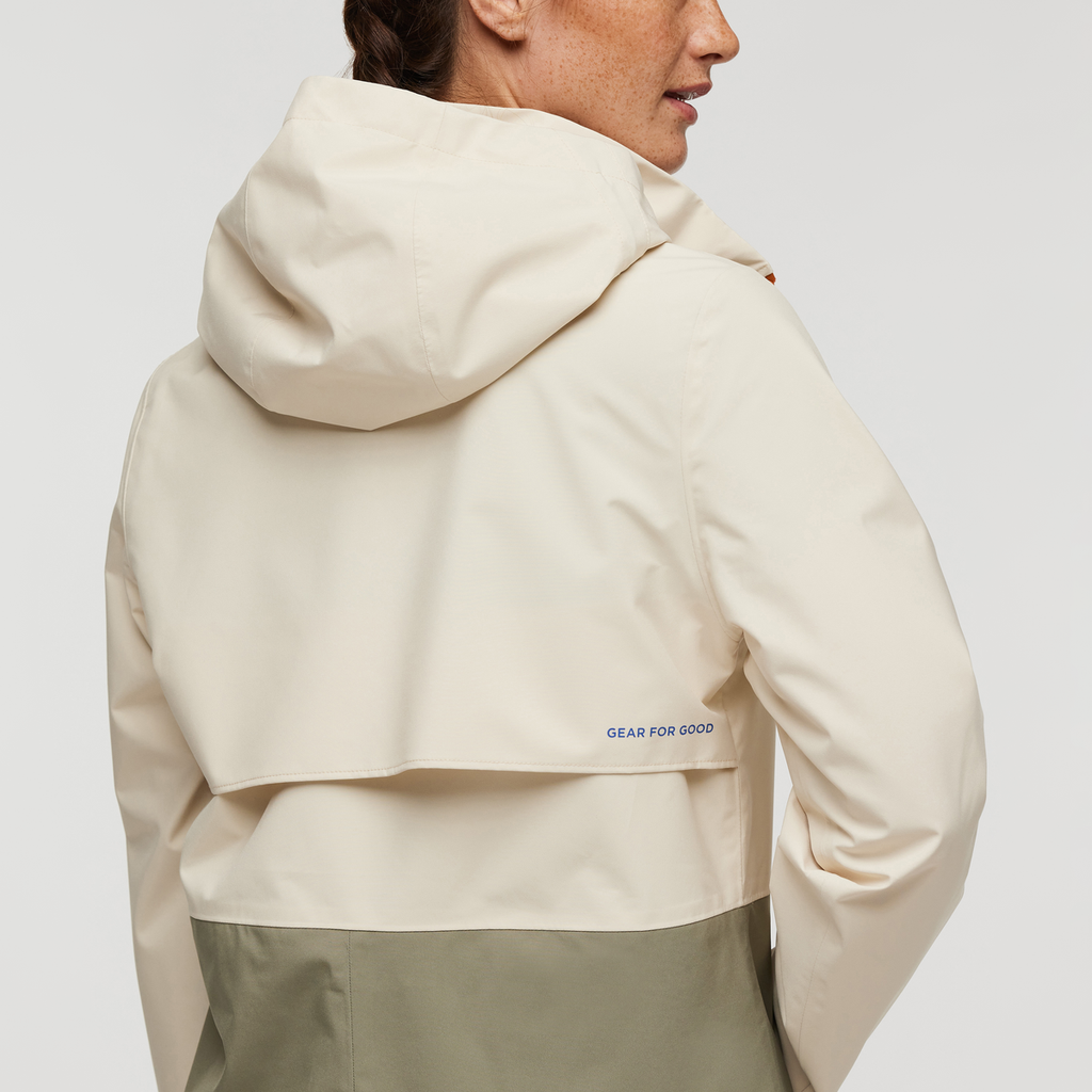 Cielo Rain Trench - Women's, Cream/Tempest, Model Aya