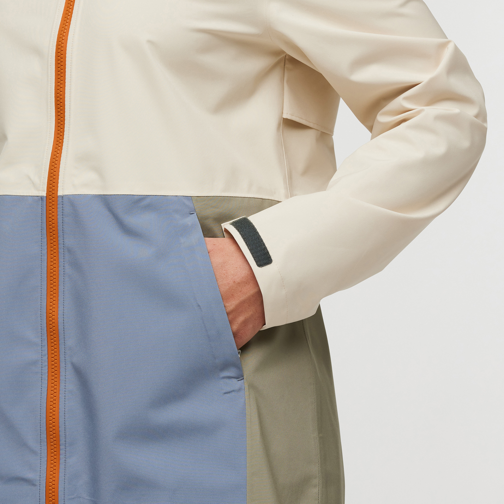 Cielo Rain Trench - Women's, Cream/Tempest, Model Aya