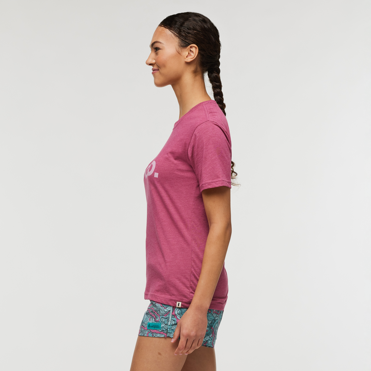 Do Good T-Shirt - Women's, Sangria, Model London