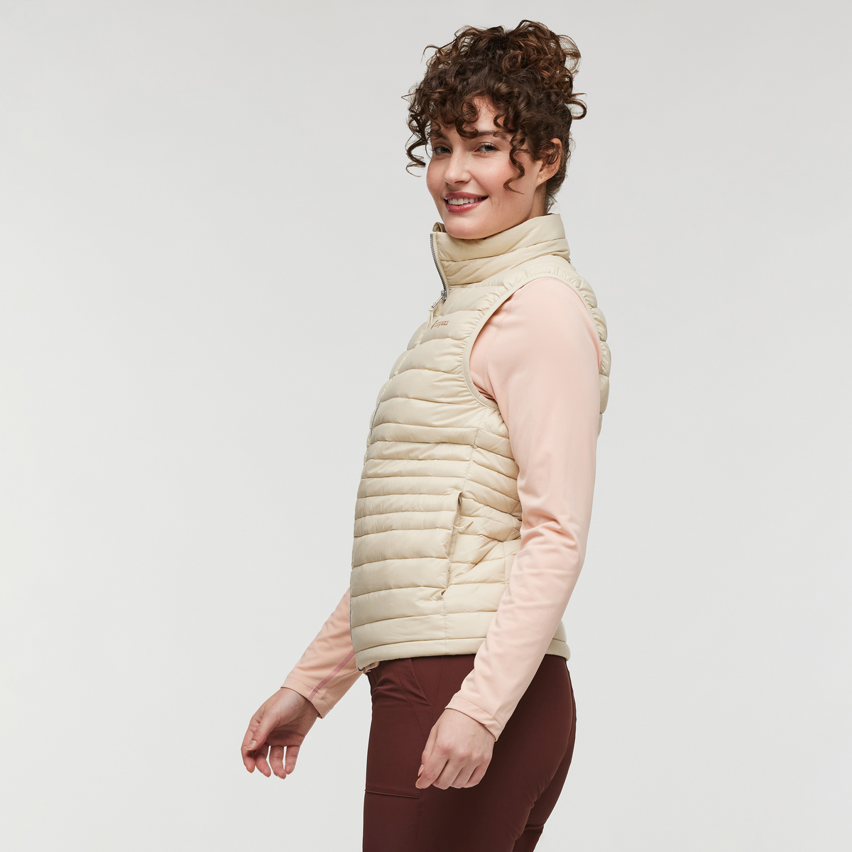Fuego Down Vest - Women's, Cotopaxi Cream, Model Courtney