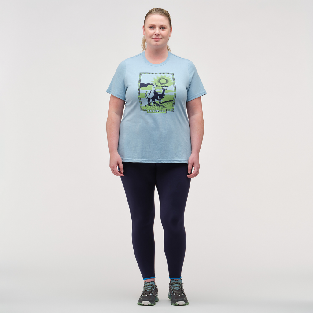 Llama Greetings T-Shirt - Women's