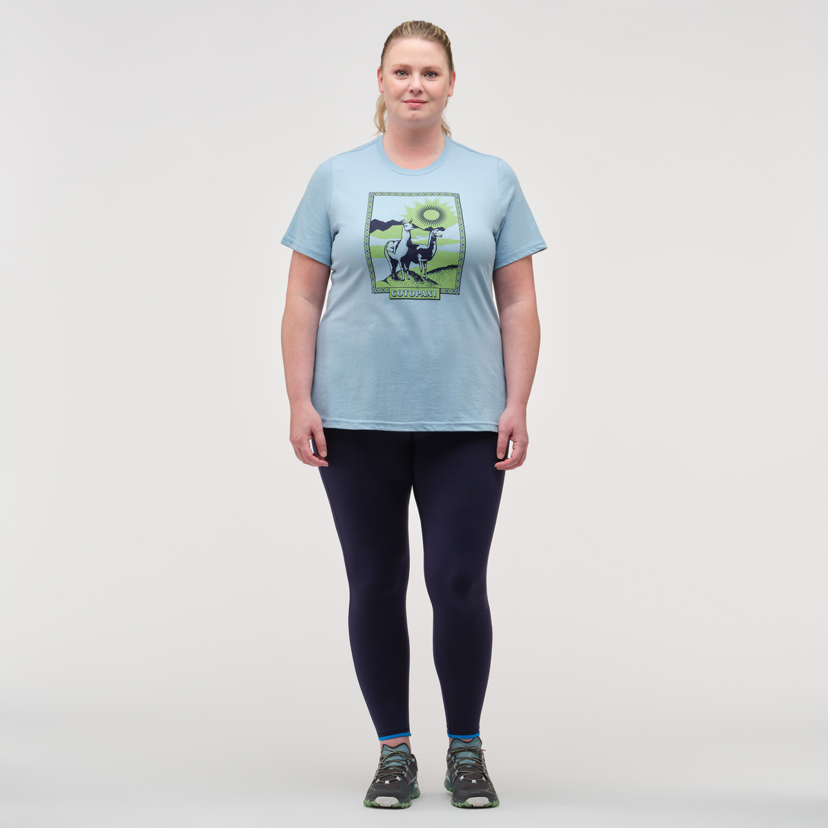 Llama Greetings T-Shirt - Women's