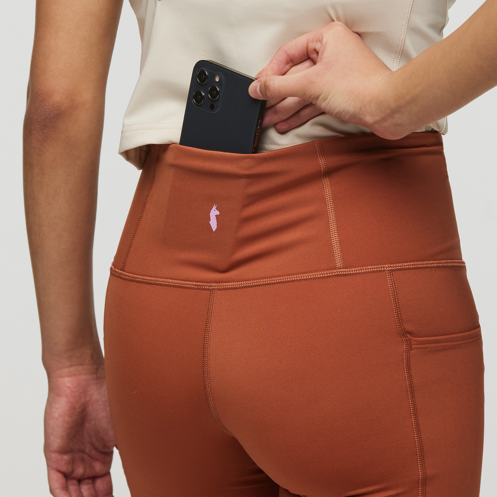 Muevo Bike Short - Women's, Faded Brick, Model London