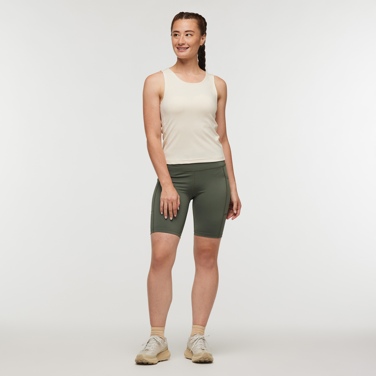 Muevo Tank - Women's, Cream, Model Aya
