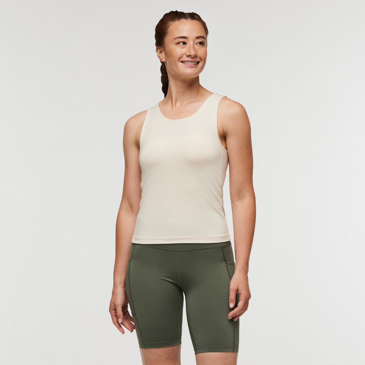 Muevo Tank - Women's, Cream, Model Aya