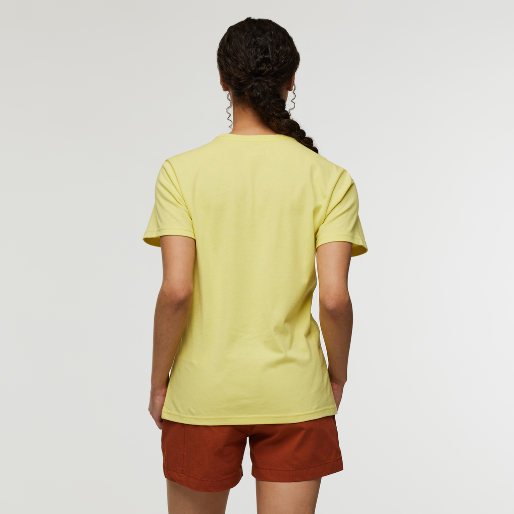Pompones Do Good T-Shirt - Women's, Lemonade, Model London