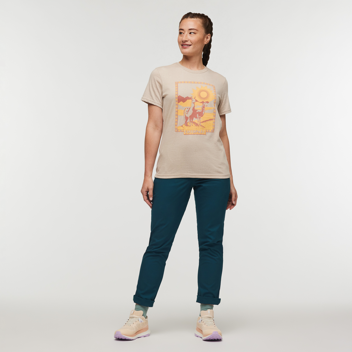 Salto Ripstop Pant - Women's, Abyss, Model Aya