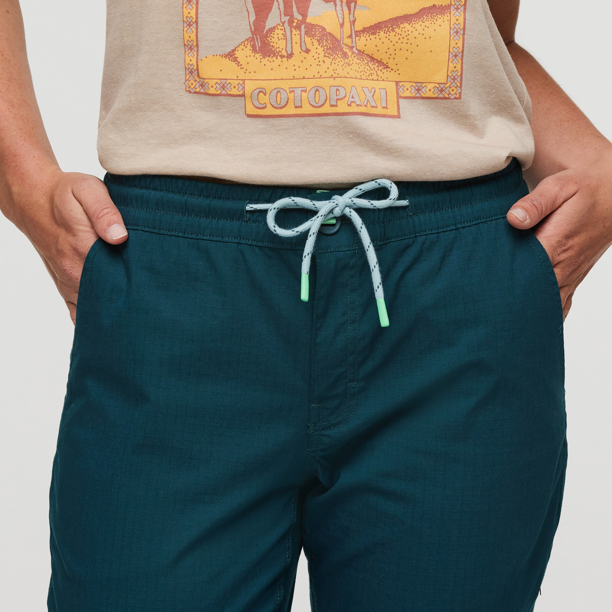 Salto Ripstop Pant - Women's, Abyss, Model Aya
