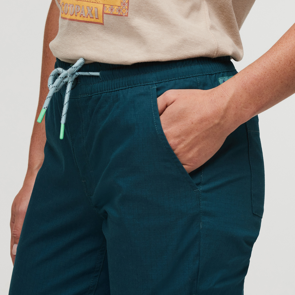 Salto Ripstop Pant - Women's, Abyss, Model Aya