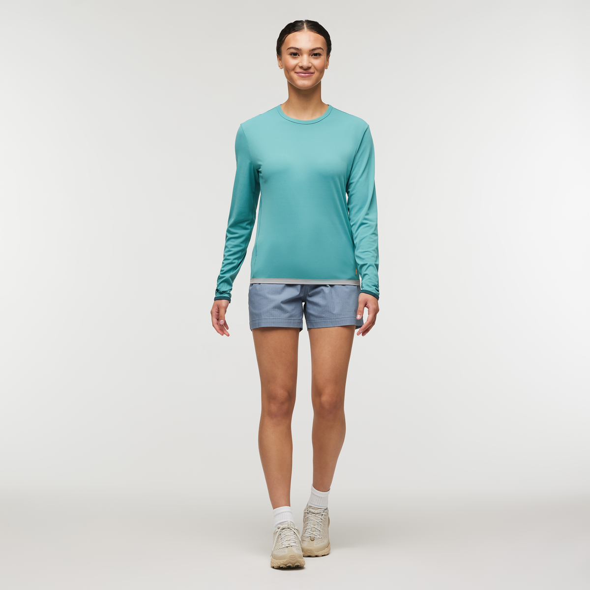 Salto Ripstop Short - Women's, Tempest, Model London