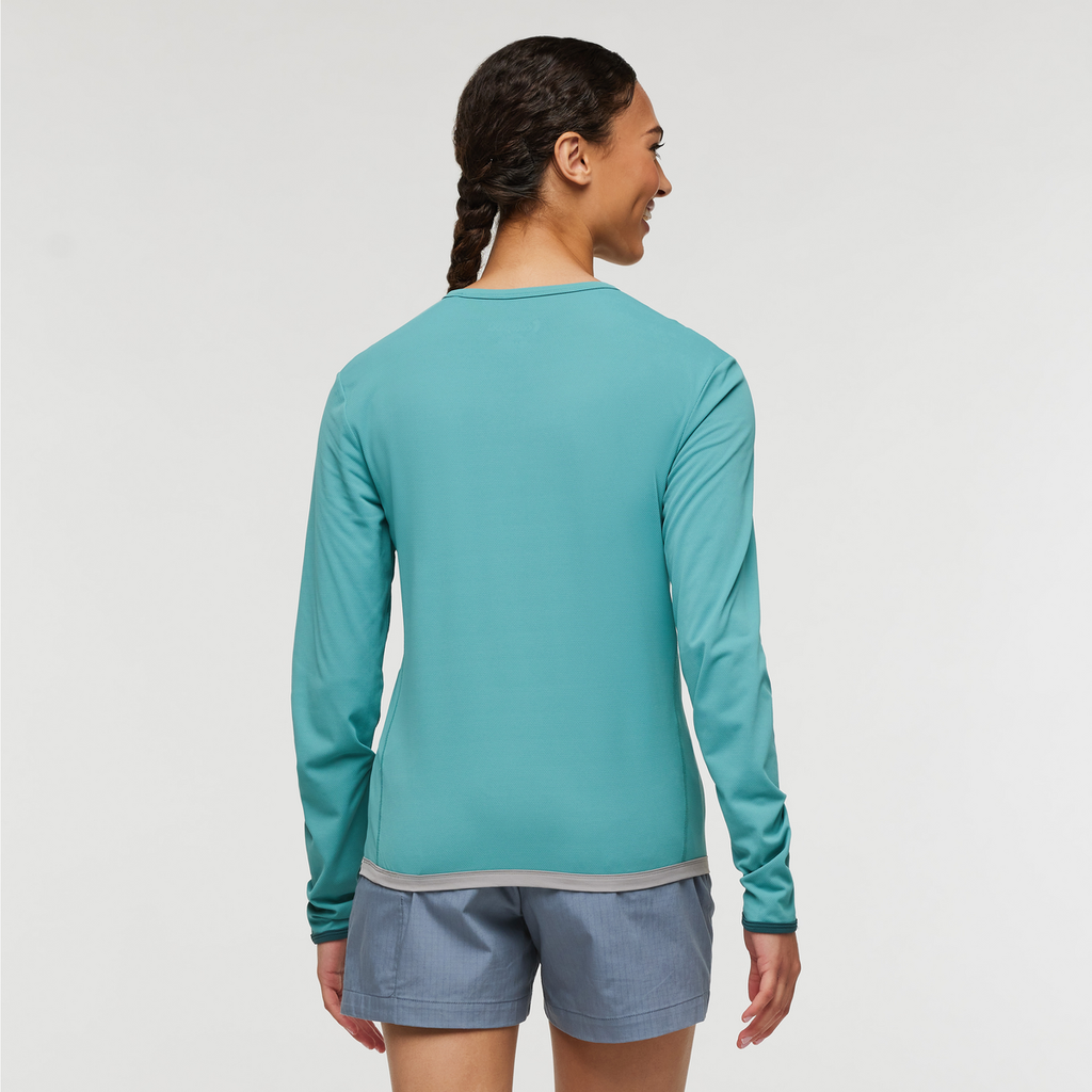 Sombra Long-Sleeve Sun Shirt - Women's, Coastal, Model London