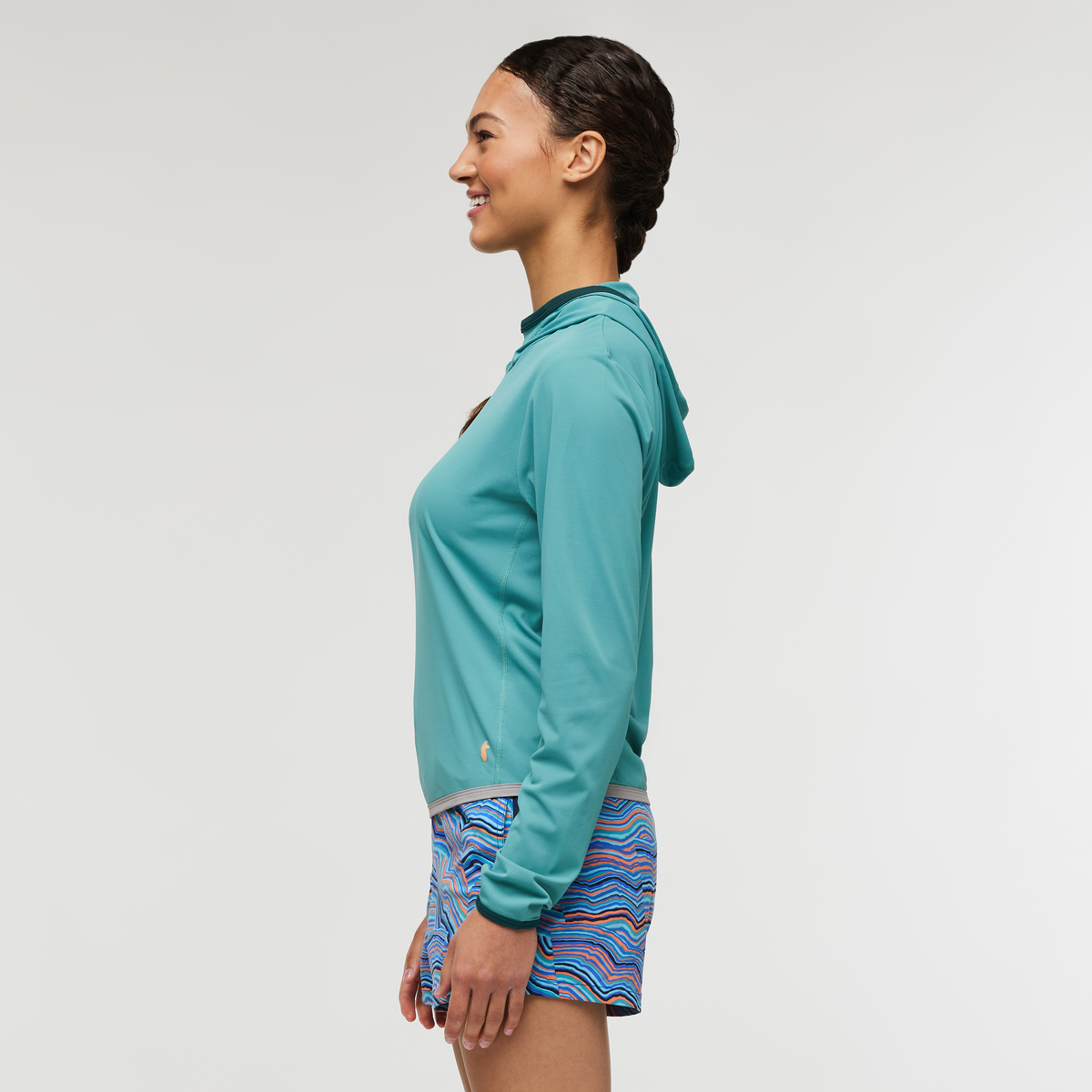 Sombra Sun Hoodie - Women's, Coastal, Model London