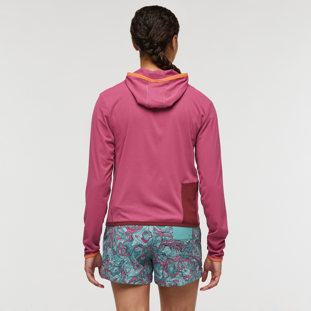 Sombra Sun Hoodie - Women's, Sangria, Model London