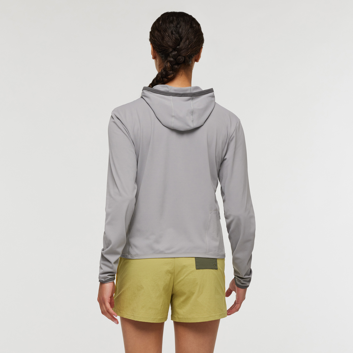 Sombra Sun Hoodie - Women's, Smoke, Model London