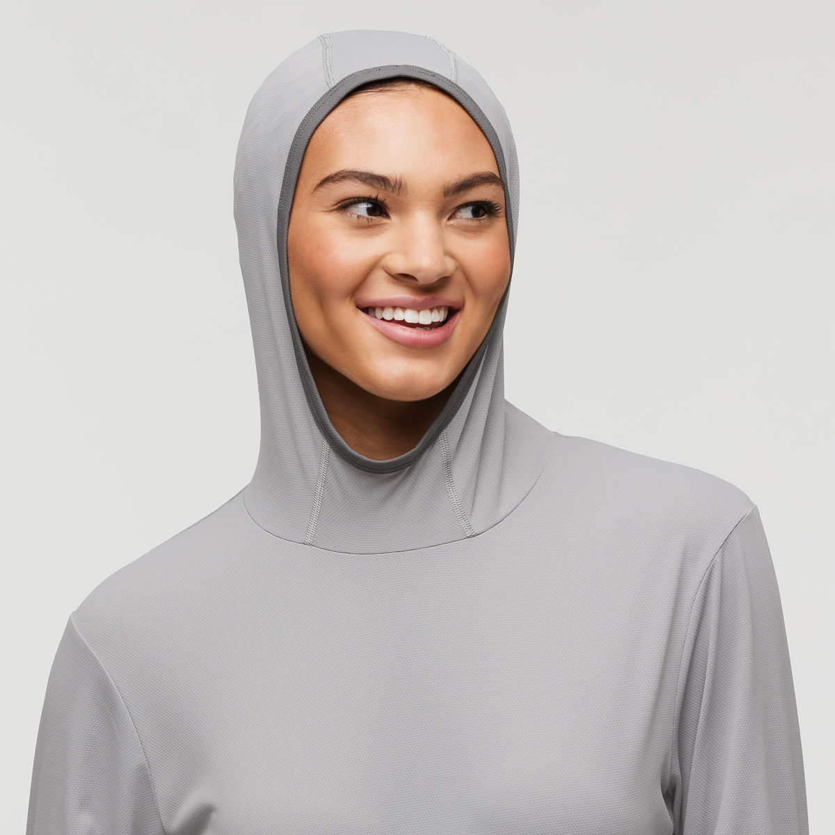 Sombra Sun Hoodie - Women's, Smoke, Model London