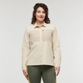 Sumaco Long-Sleeve Shirt - Women's, Cream/Oatmeal, Model Courtney