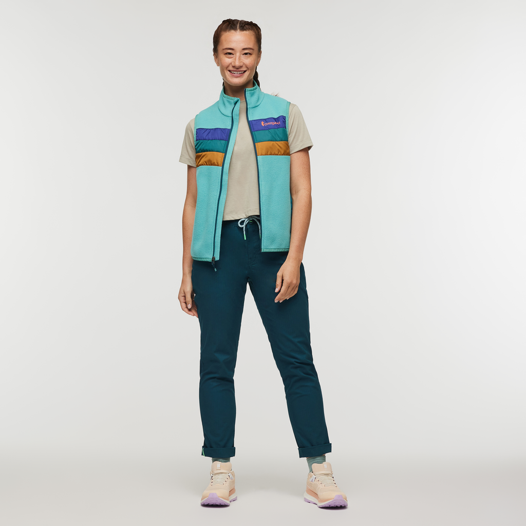 Teca Fleece Vest - Women's, Departures, Model Aya