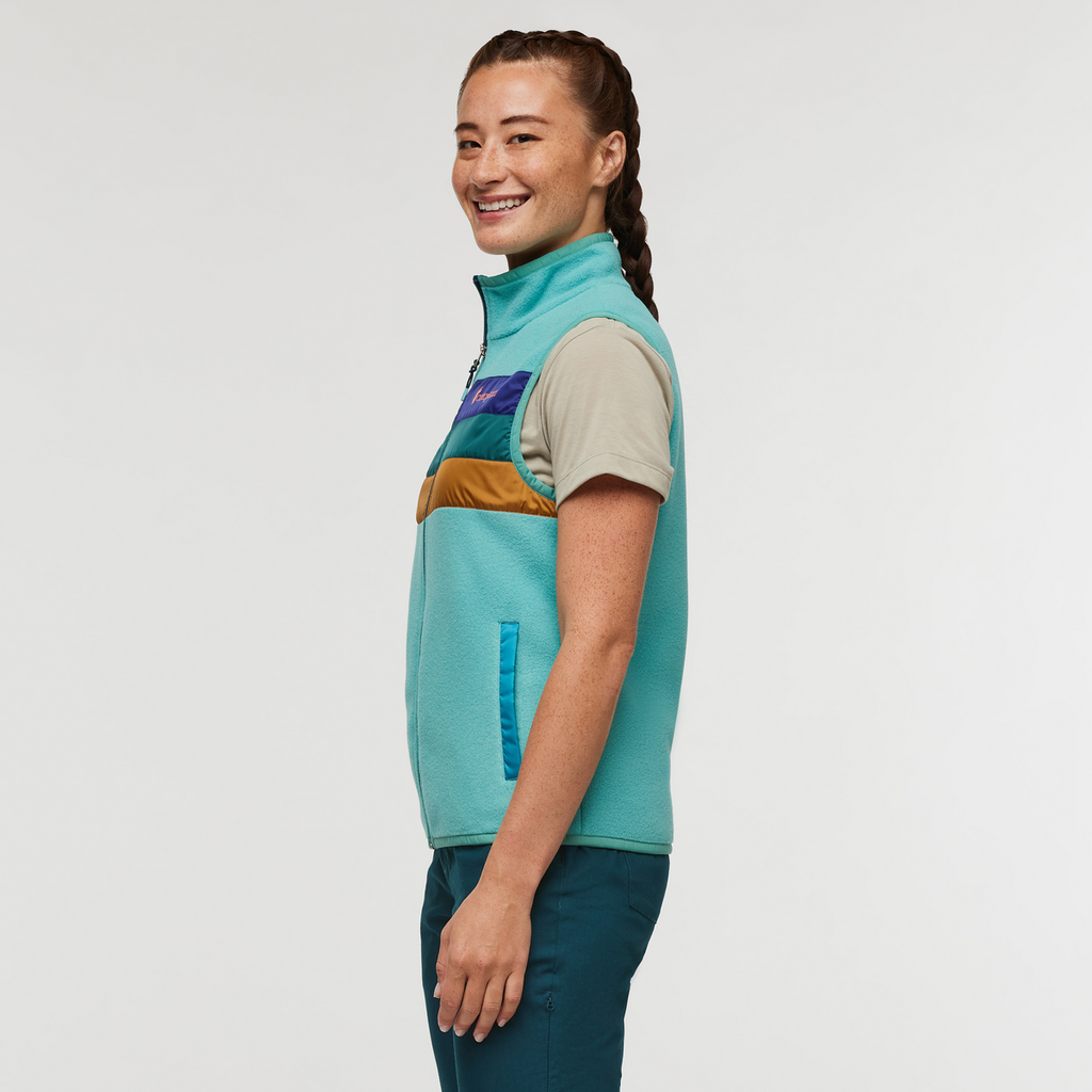 Teca Fleece Vest - Women's, Departures, Model Aya