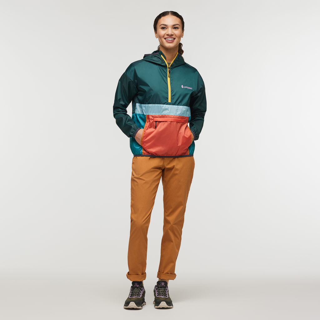 Teca Half-Zip Windbreaker - Women's, Super Food, Model London
