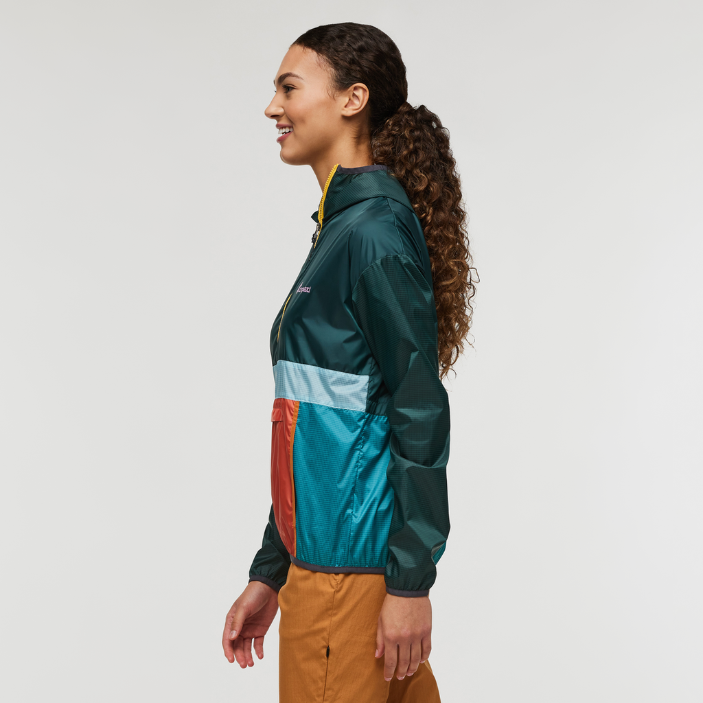 Teca Half-Zip Windbreaker - Women's, Super Food, Model London