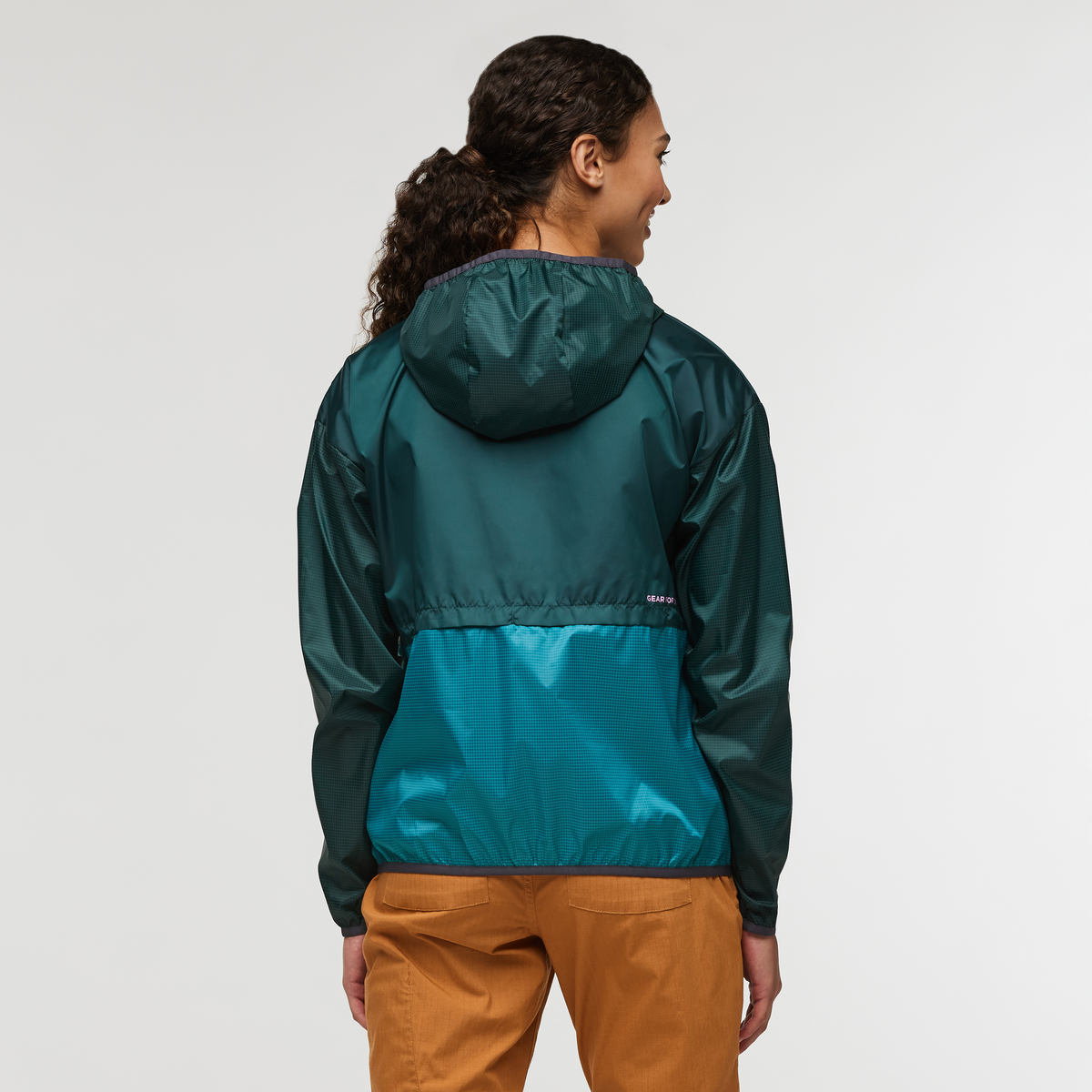 Teca Half-Zip Windbreaker - Women's, Super Food, Model London