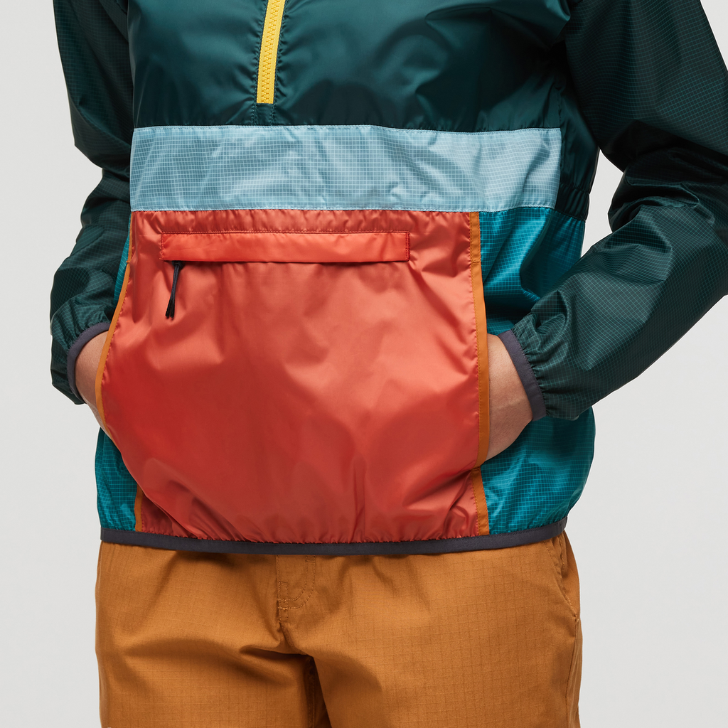 Teca Half-Zip Windbreaker - Women's, Super Food, Model London
