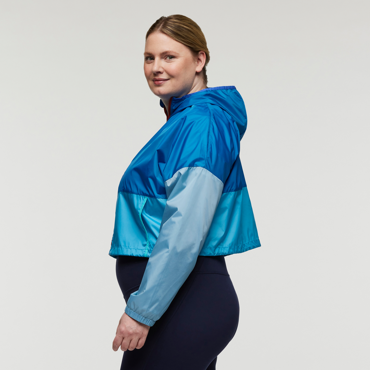 Teca Crop Jacket - Women's, Water Polo, Model Nicole
