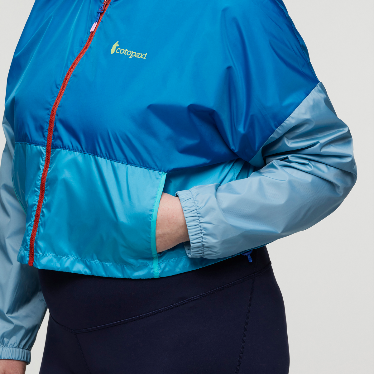 Teca Crop Jacket - Women's, Water Polo, Model Nicole