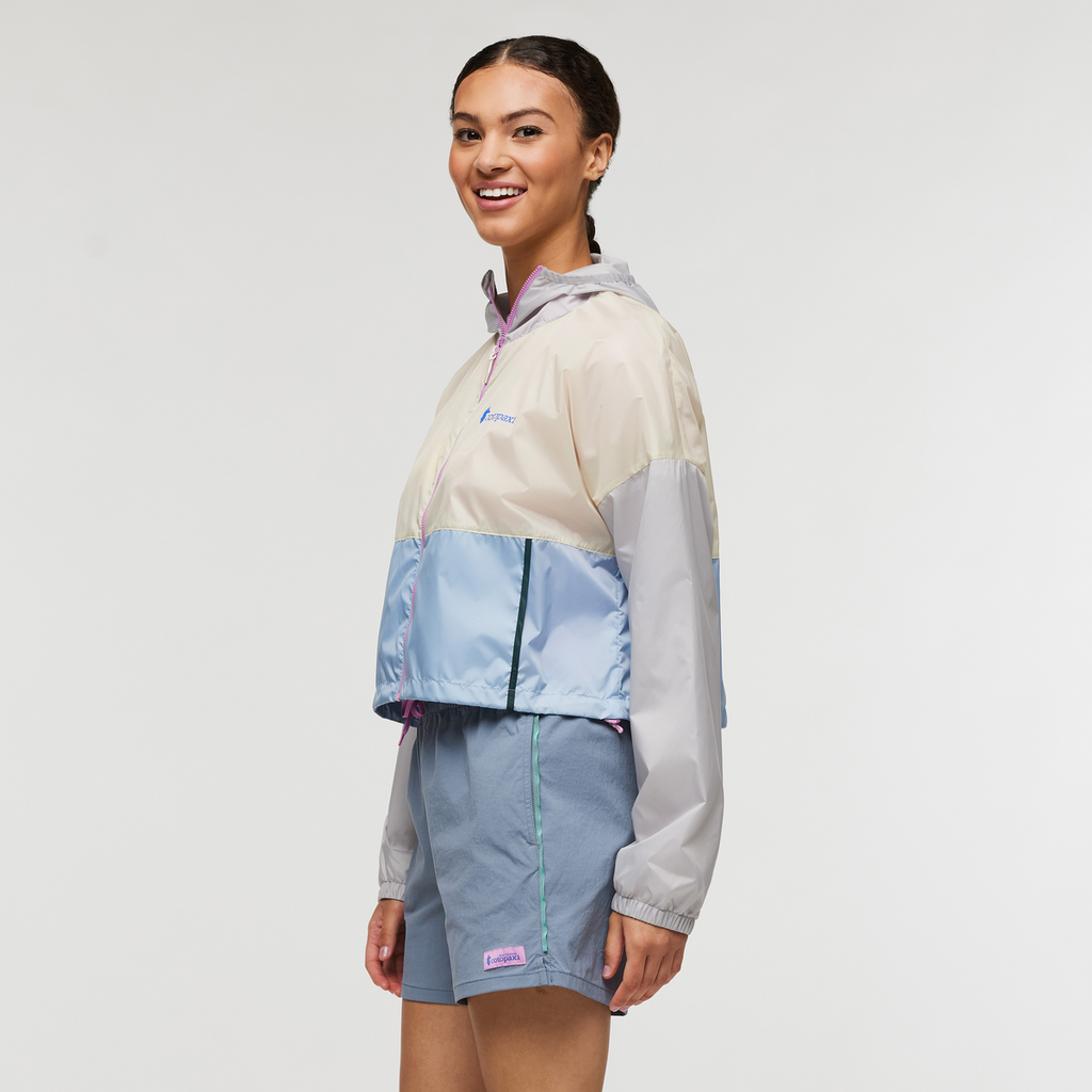 Teca Crop Jacket - Women's, Salt Flats, Model London