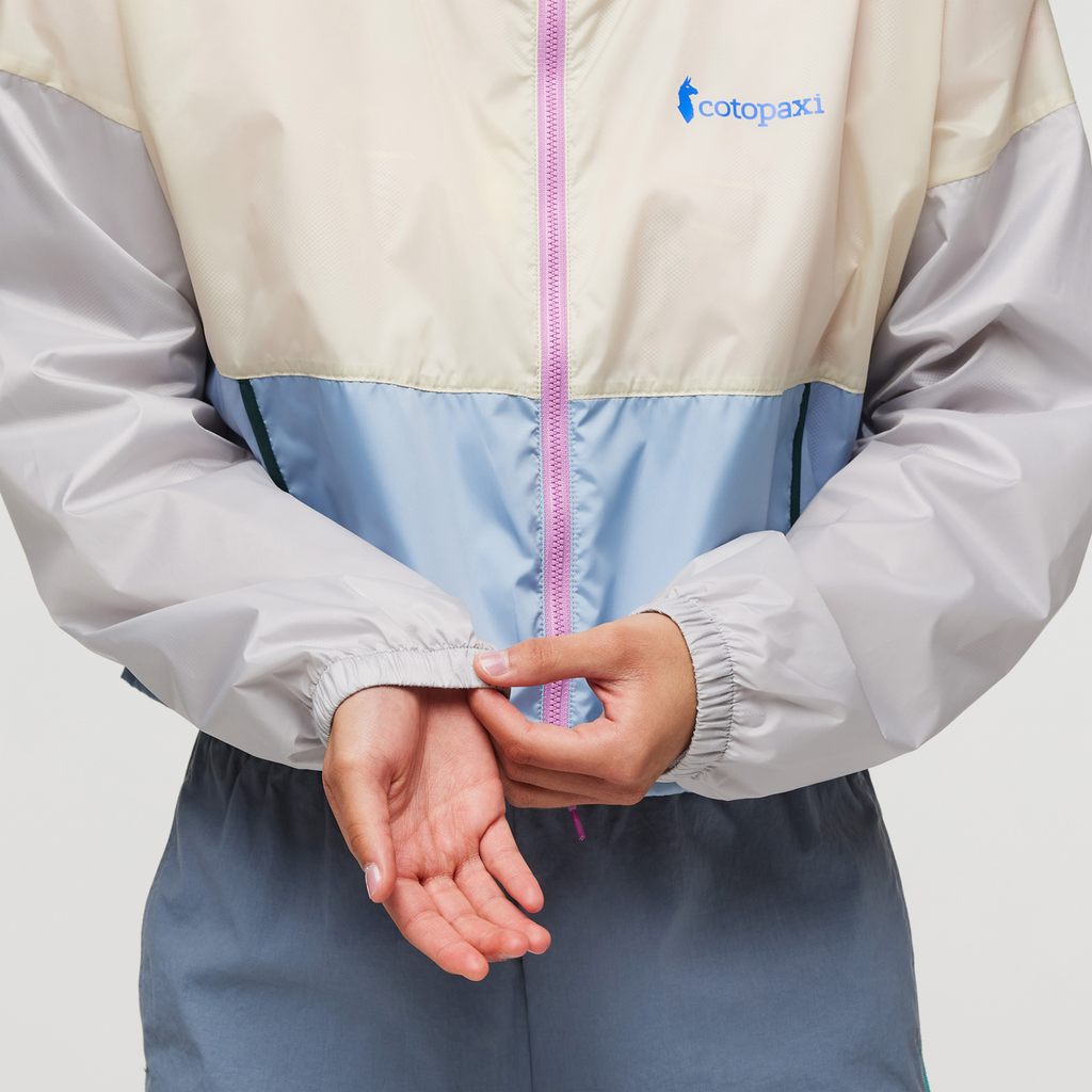 Teca Crop Jacket - Women's, Salt Flats, Model London