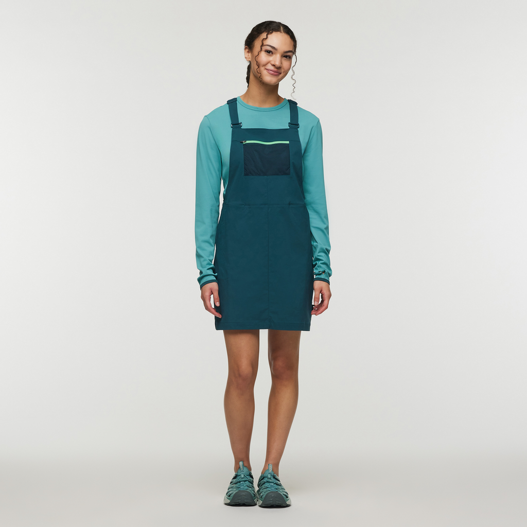 Tolima Overall Dress - Women's, Abyss, Model London