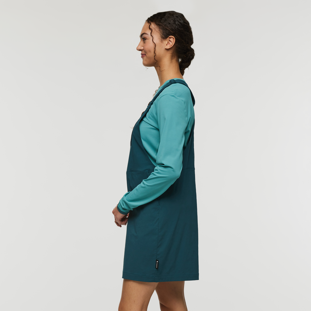 Tolima Overall Dress - Women's, Abyss, Model London