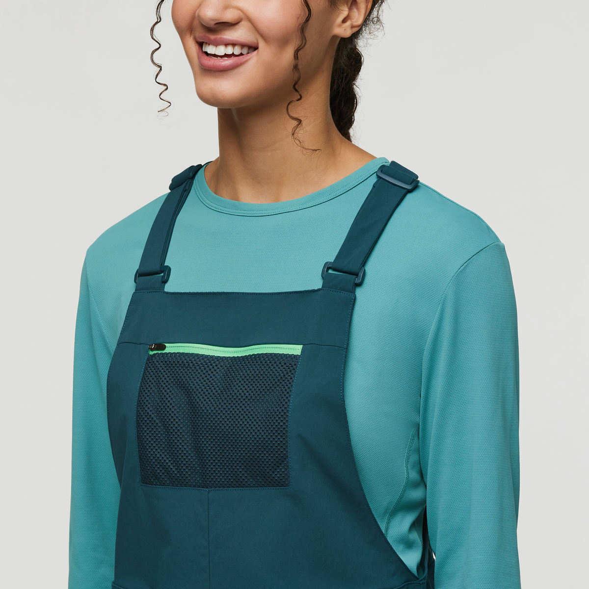 Tolima Overall Dress - Women's, Abyss, Model London