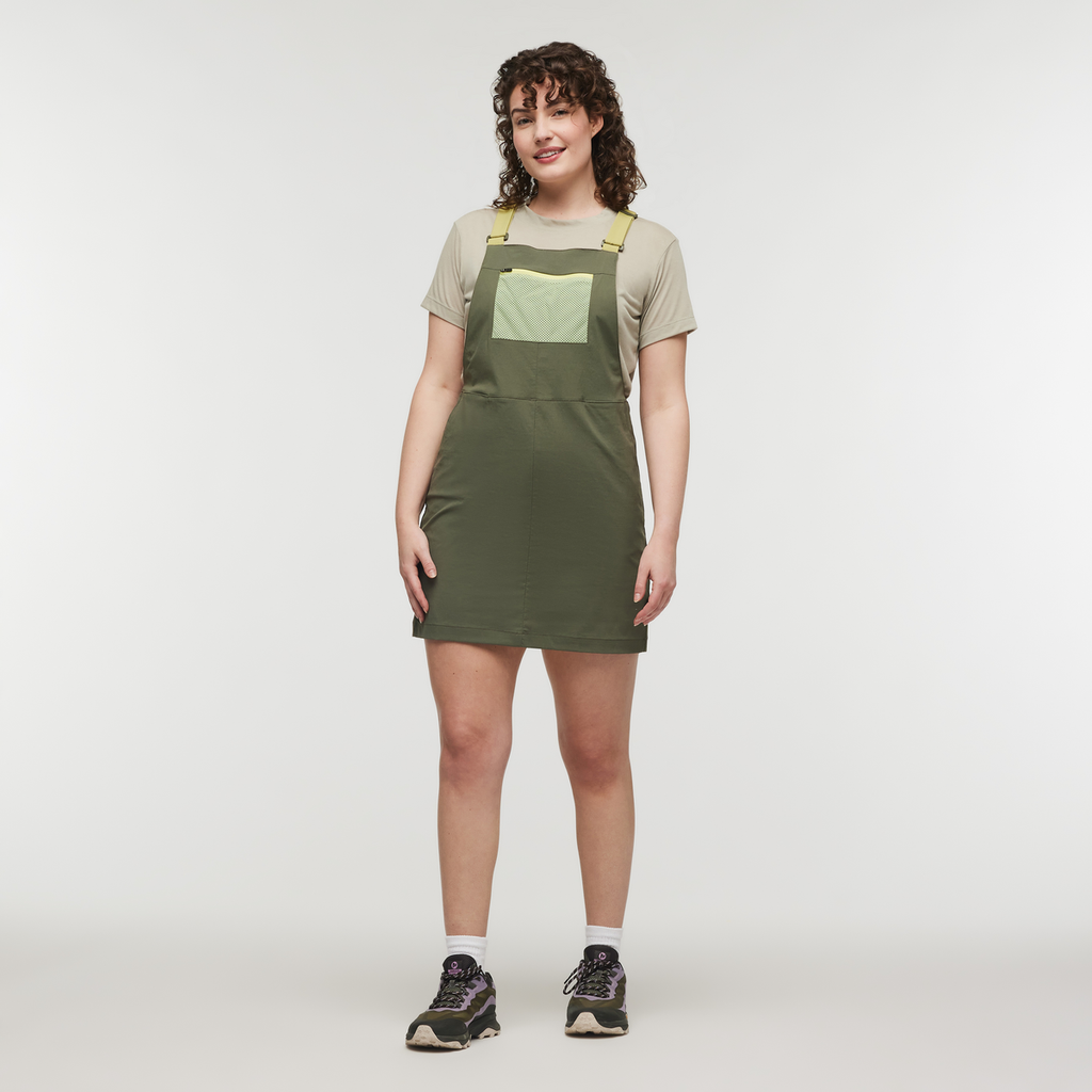 Tolima Overall Dress - Women's, Fatigue, Model Courtney
