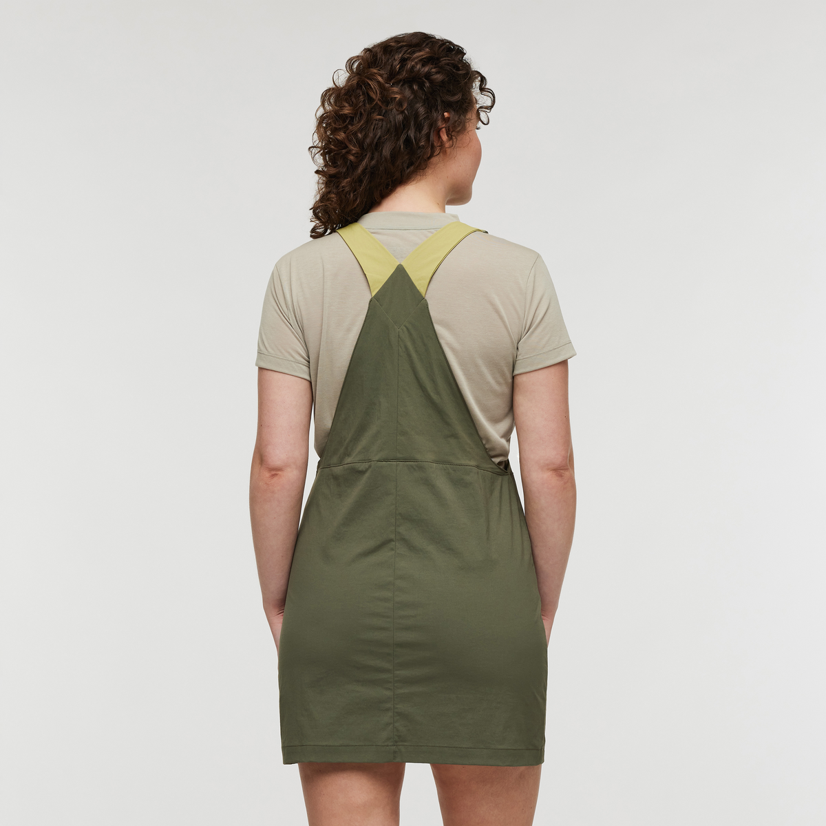 Tolima Overall Dress - Women's, Fatigue, Model Courtney