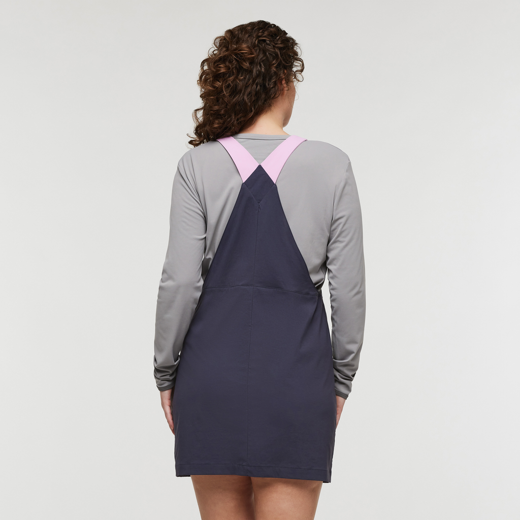 Tolima Overall Dress - Women's, Graphite, Model Courtney