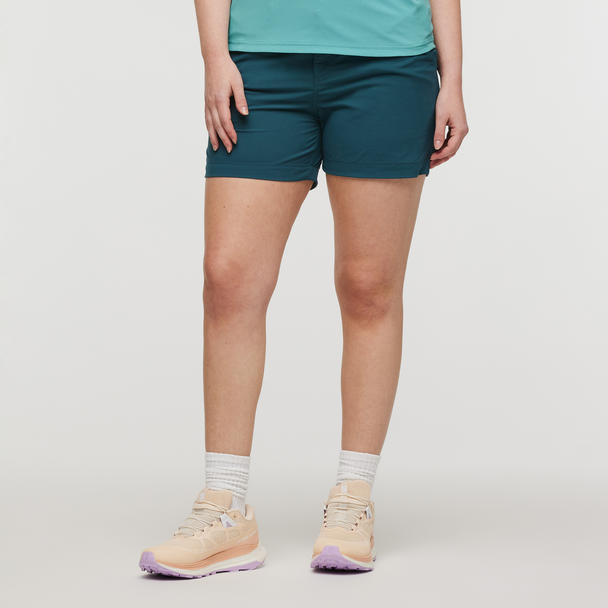 Tolima Short - Women's, Abyss, Model Courtney