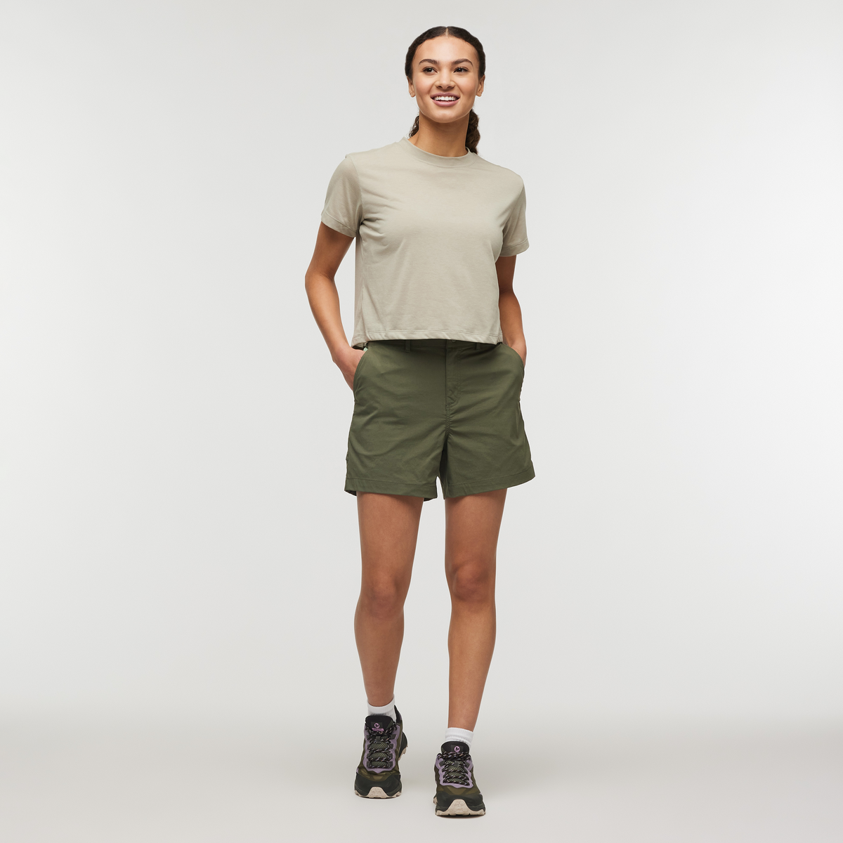 Tolima Short - Women's, Fatigue, Model London