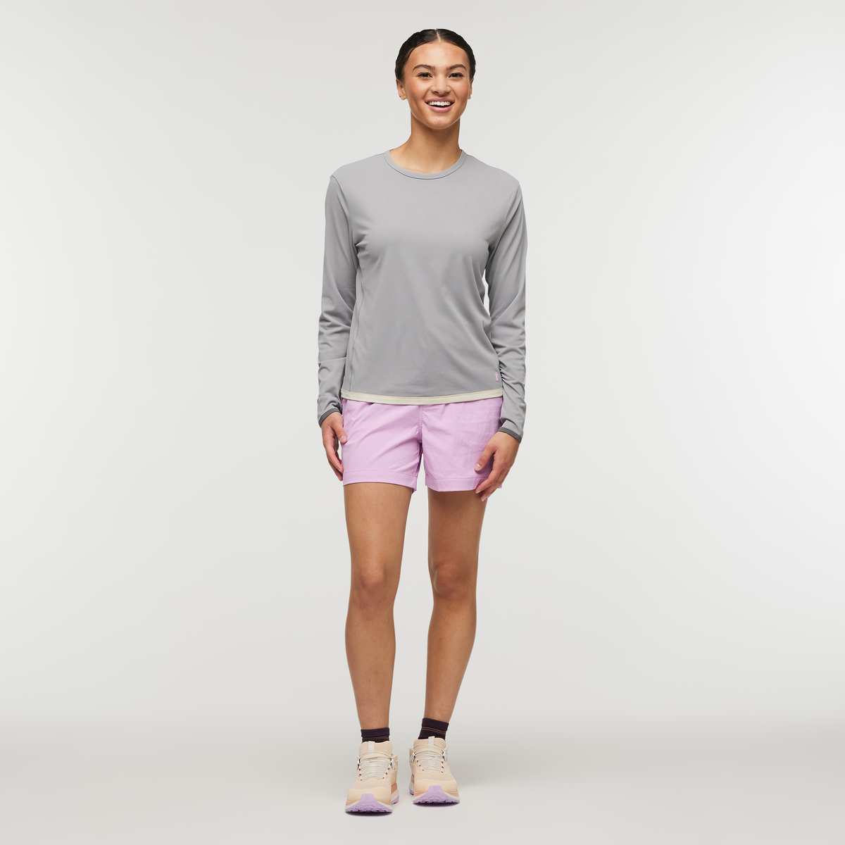 Tolima Short - Women's, Orchid Bloom, Model London