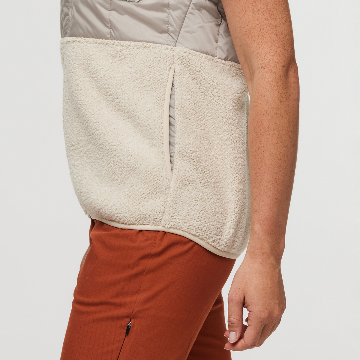 Trico Hybrid Vest - Women's, Oatmeal/Cream, Model Aya