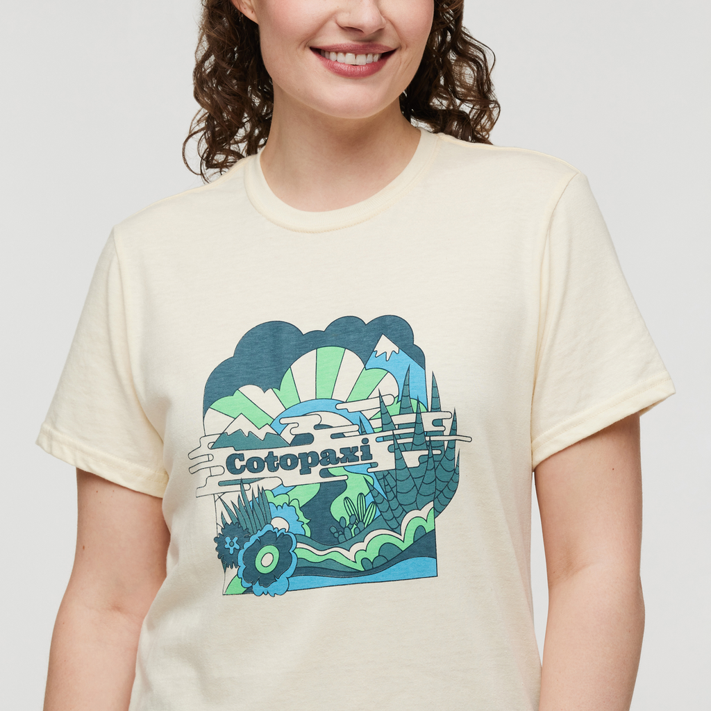 Utopia T-Shirt - Women's, Bone, Model Courtney