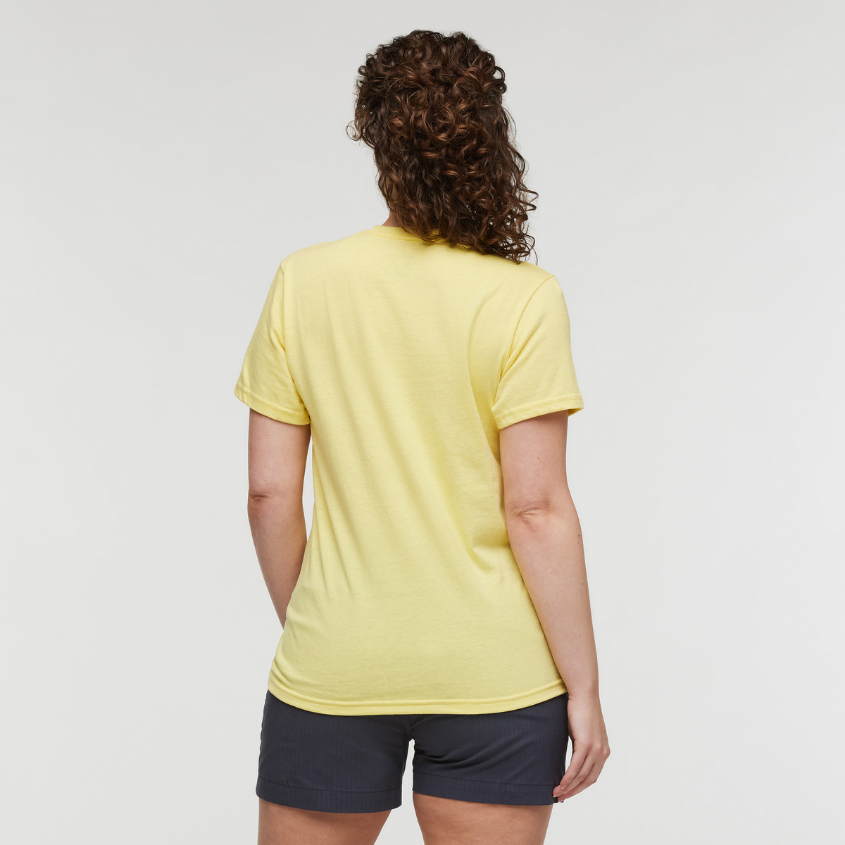 Utopia T-Shirt - Women's, Lemonade, Model Courtney