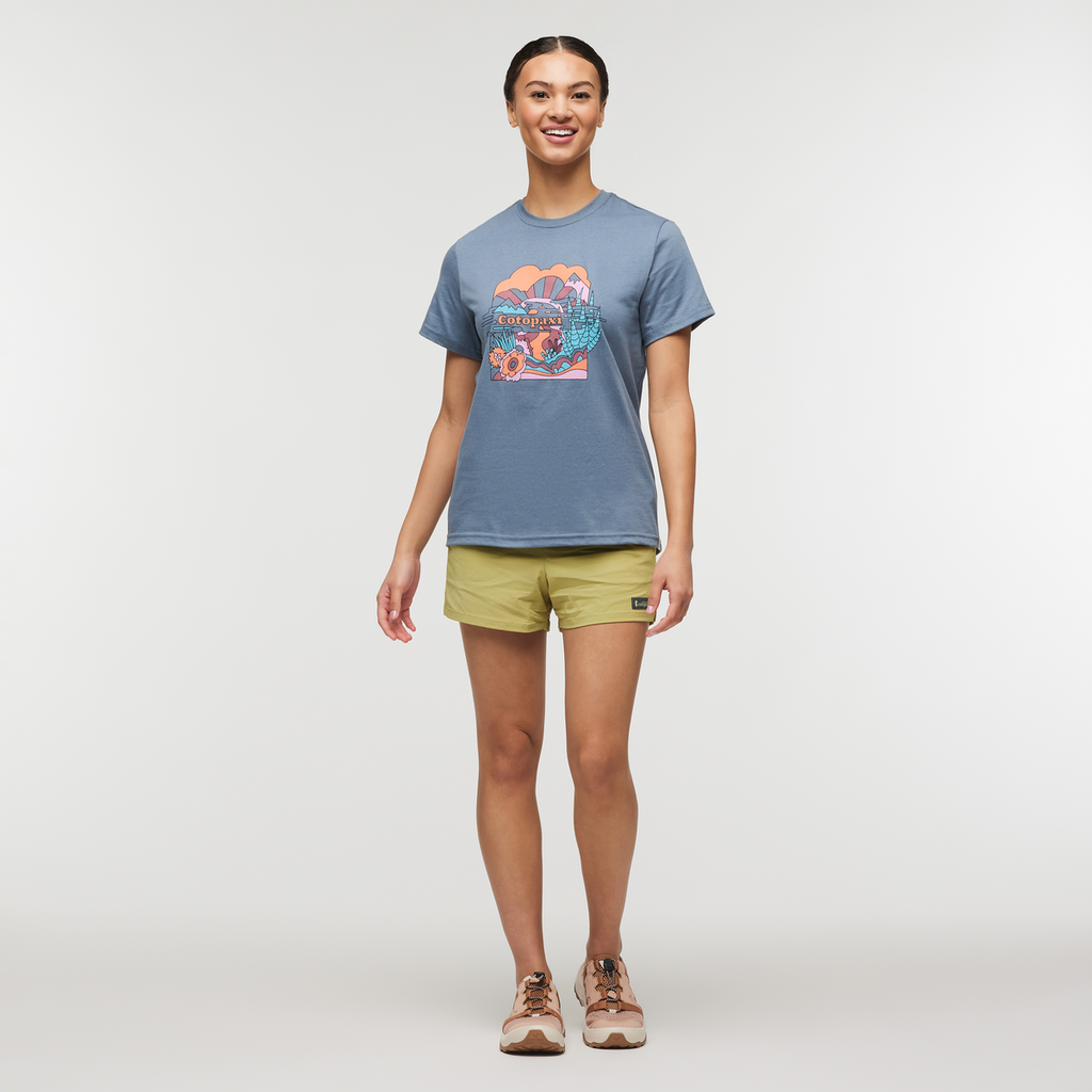 Utopia T-Shirt - Women's, Tempest, Model London