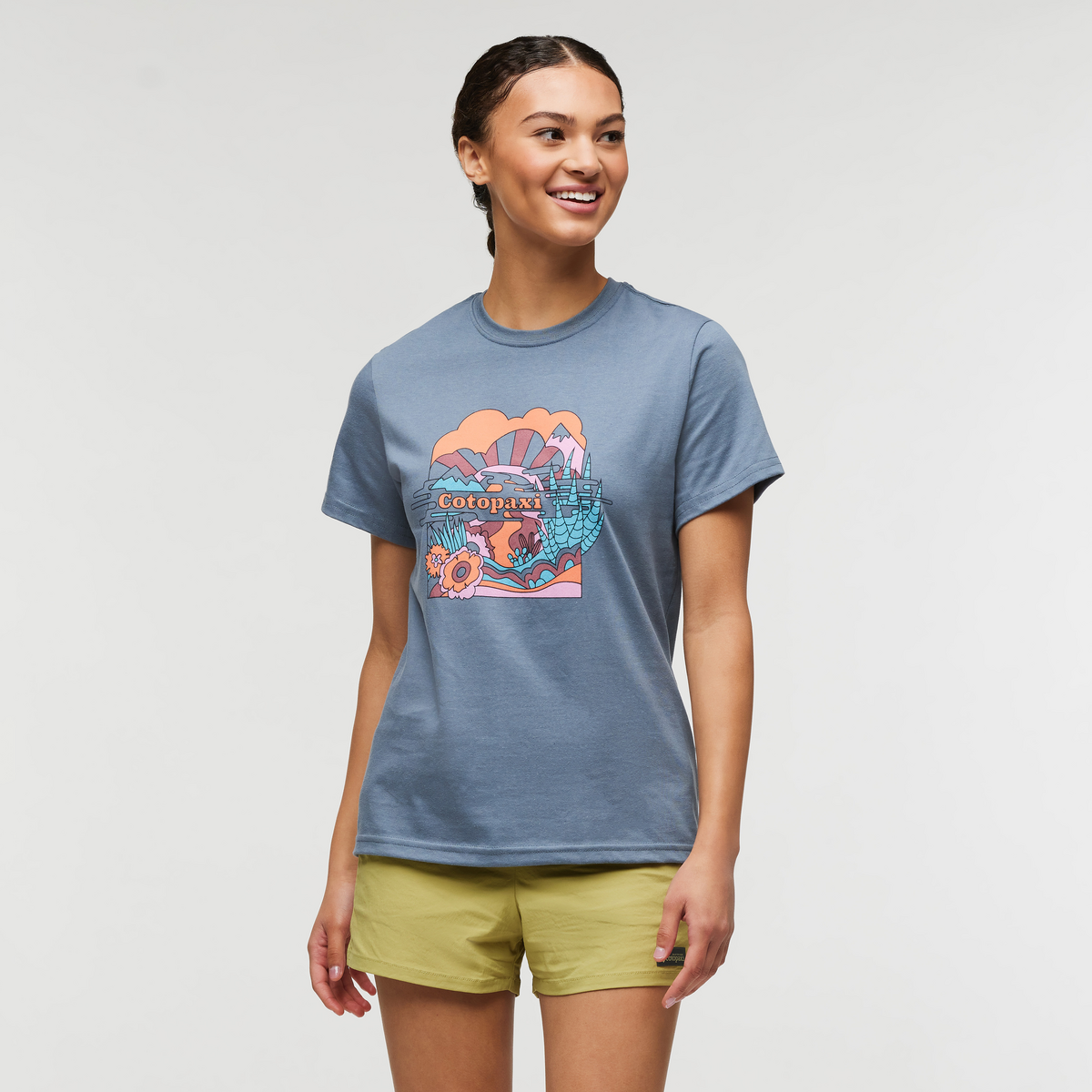 Utopia T-Shirt - Women's, Tempest, Model London